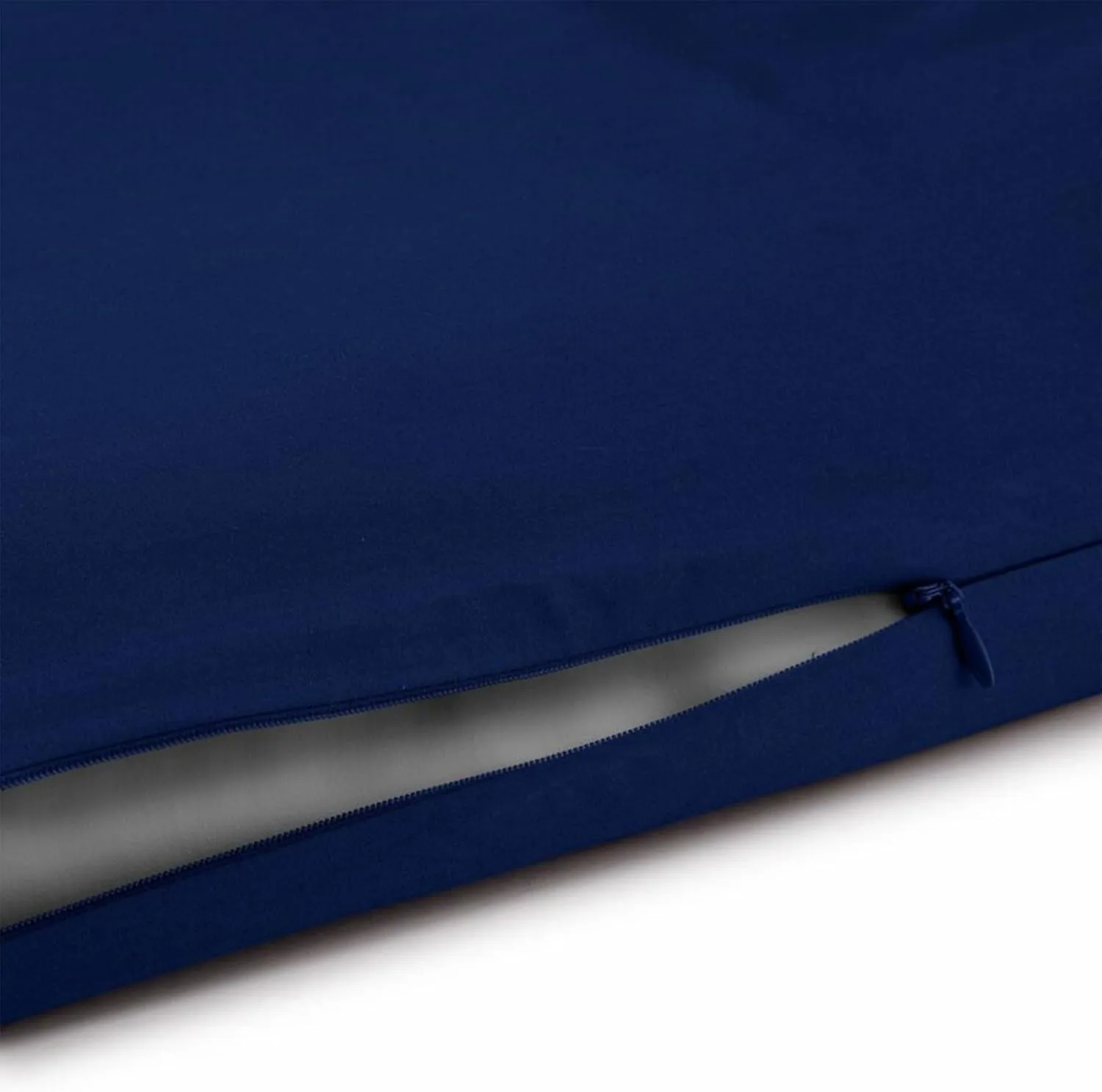 Sleepgram Supima Machine Washable 400 Thread Count Cotton Silver Ion Infused Luxury Zippered Duvet Cover with Travel Bag, King, Poseidon Blue