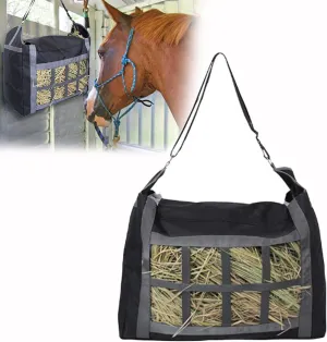 Slow Feeder Hay Bag - Hay Storage Net for Horse Donkey Goat for Camping Trips, Easy to Fill (1 PCS)