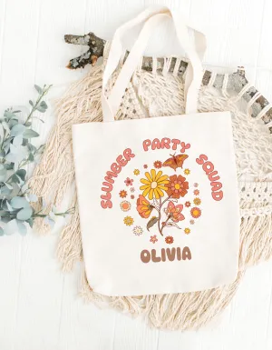 Slumber Party Favor Hippie Tote Bag