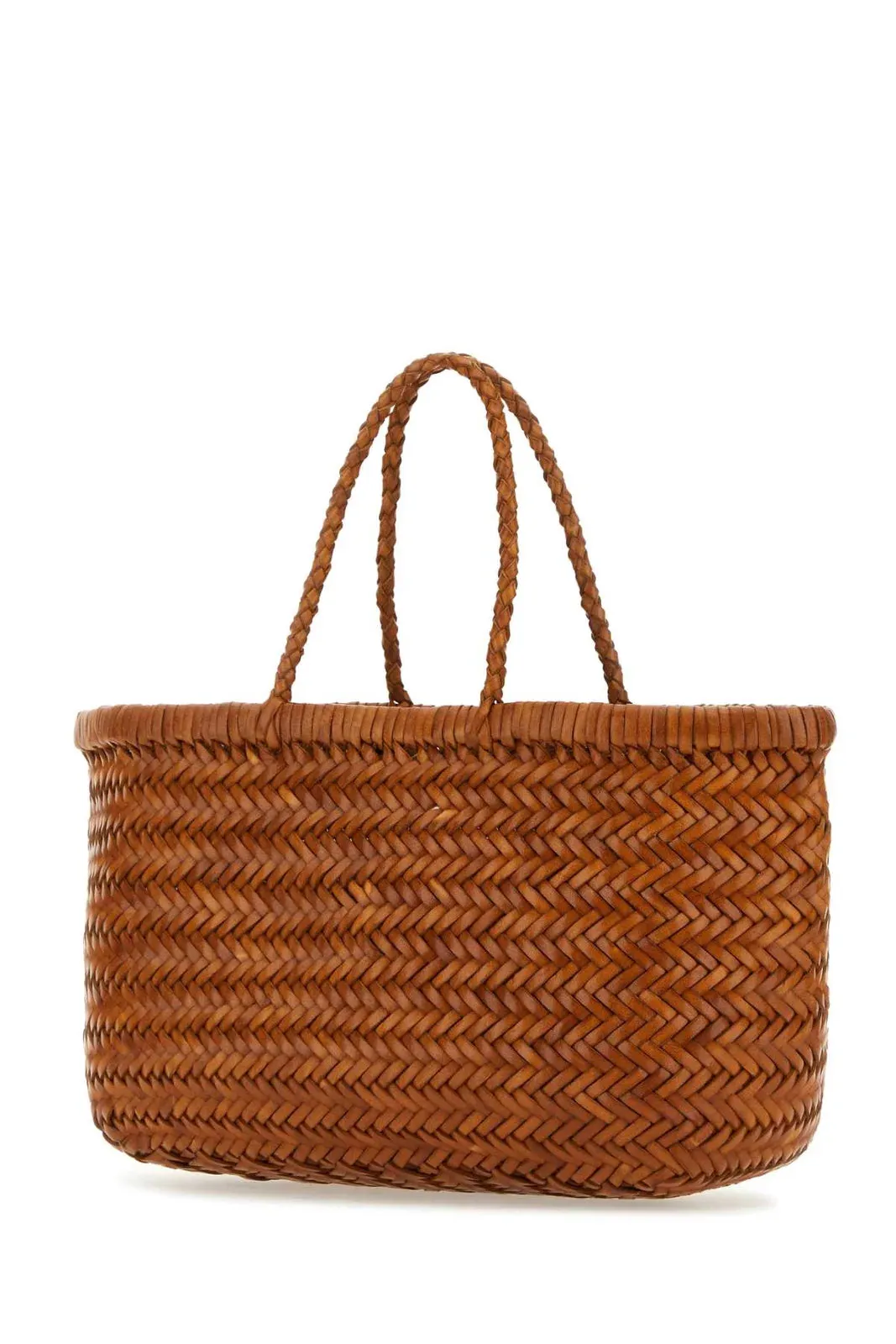 Small Bamboo Triple Jump Woven Shoulder Bag