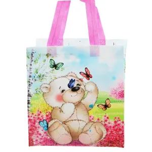 Small Bear With Butterfly Printed PP Non-Woven Bag