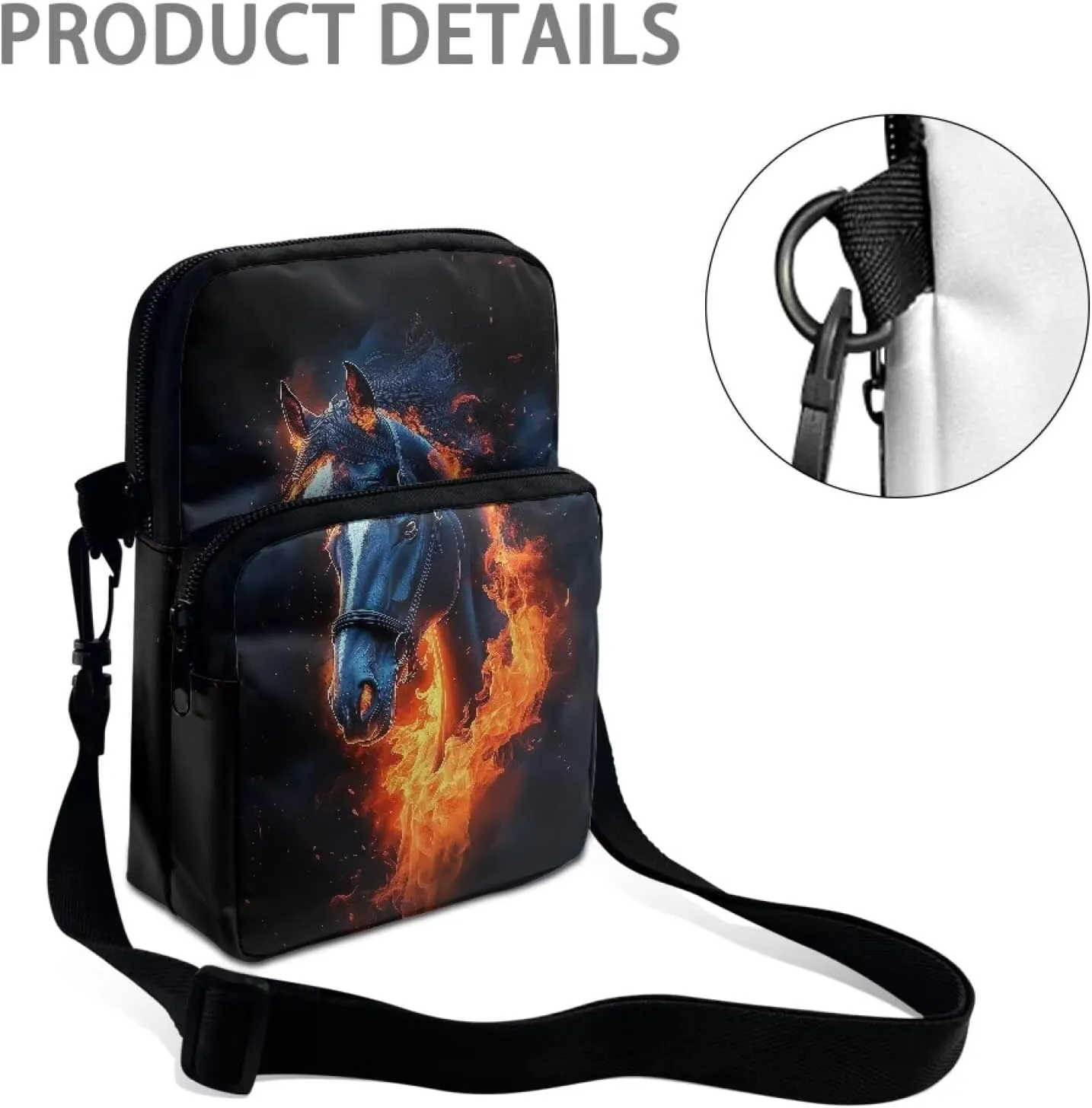 Small Crossbody Bags for Women Men Small Messenger Bag Purses Fanny Pack Wallet Bag Coin Purse Backpack Handbag