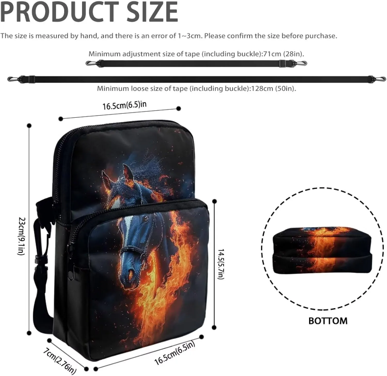 Small Crossbody Bags for Women Men Small Messenger Bag Purses Fanny Pack Wallet Bag Coin Purse Backpack Handbag