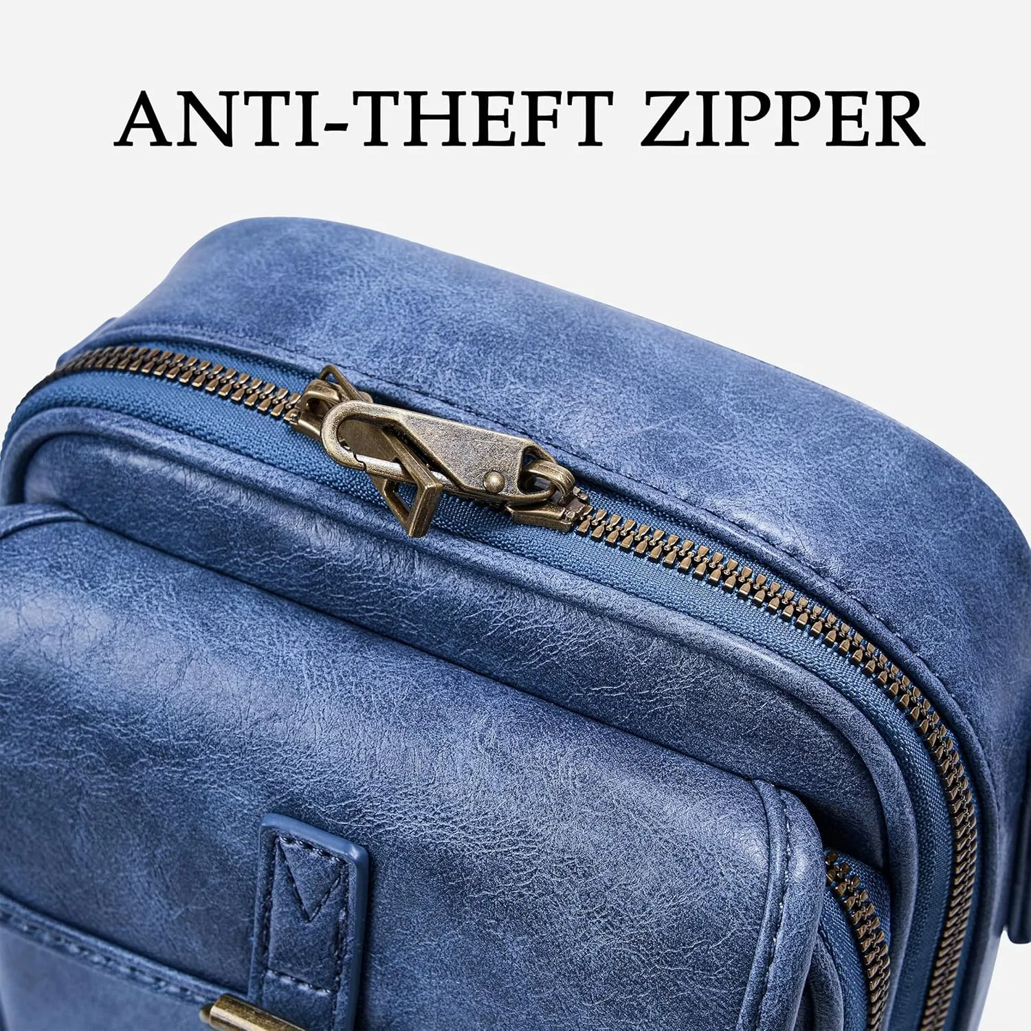 Small Messenger Bag Vegan Leather Crossbody Bag for Women Men, Vintage Cross Body Shoulder Purse with Card Slots