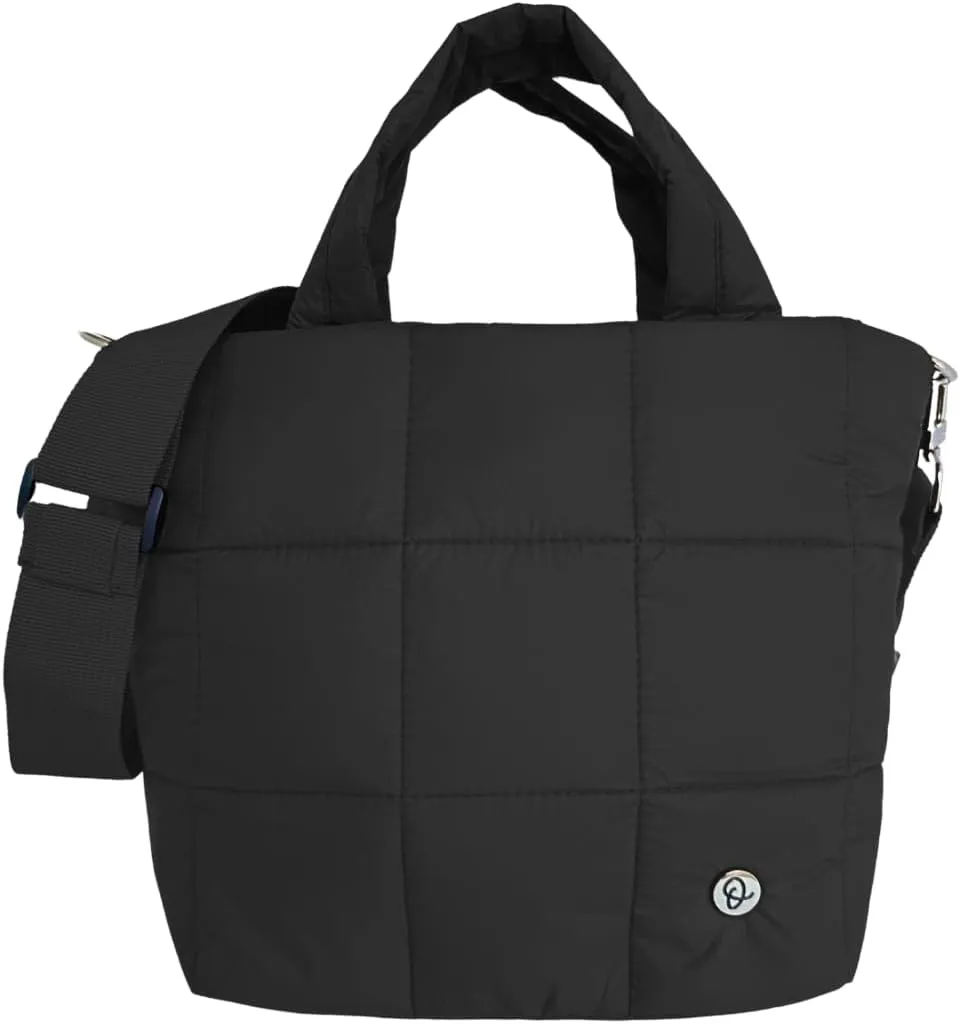 Small Puffer Gym Bag Quilted Crossbody Nylon Bags For Women Handbag Shoulder Bag