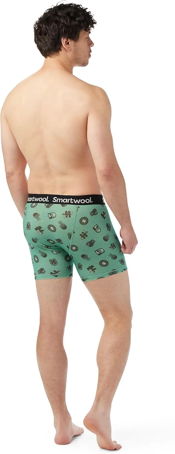 Smartwool Men's Merino Print Boxer Brief Boxed