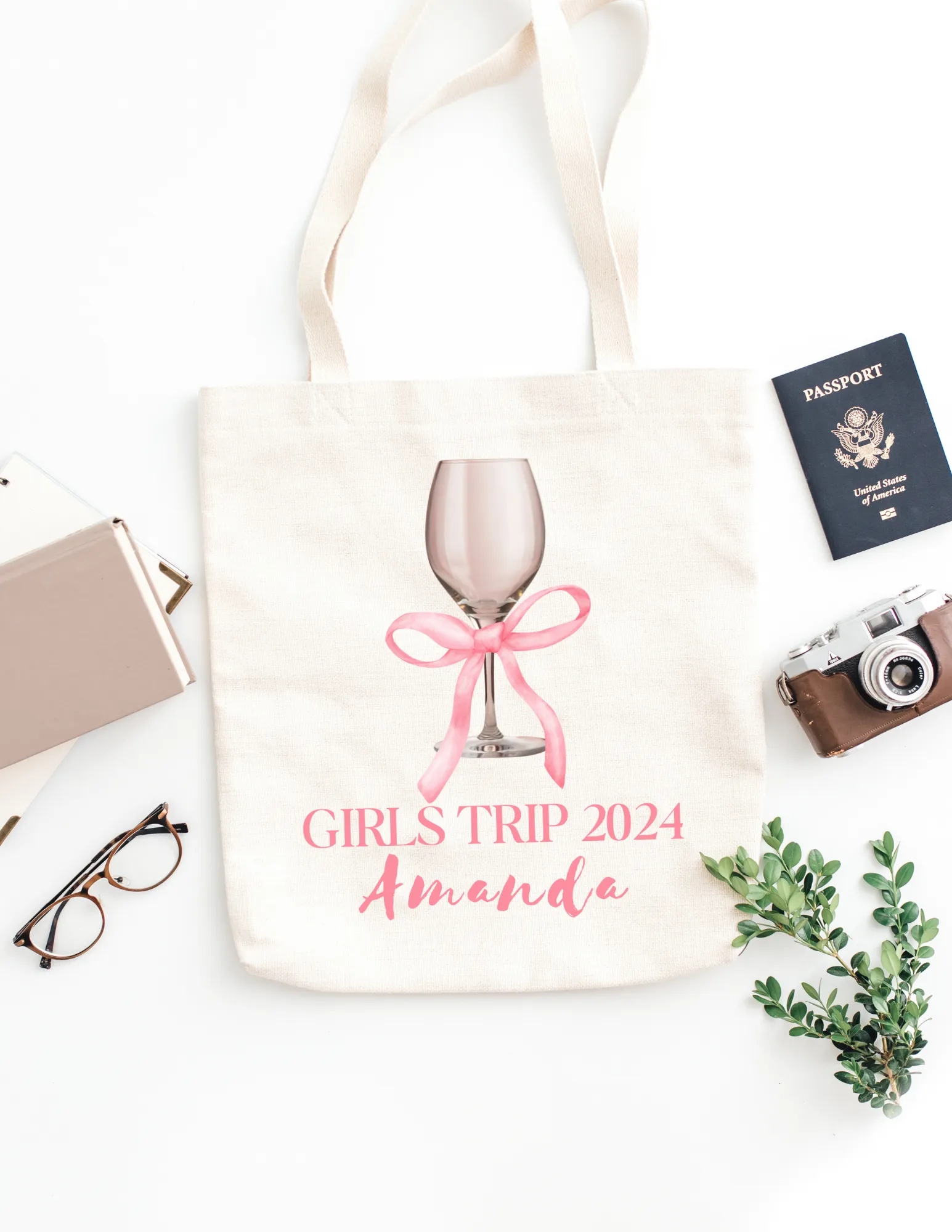 Soft Girl Aesthetic Girls Trip Tote Bag
