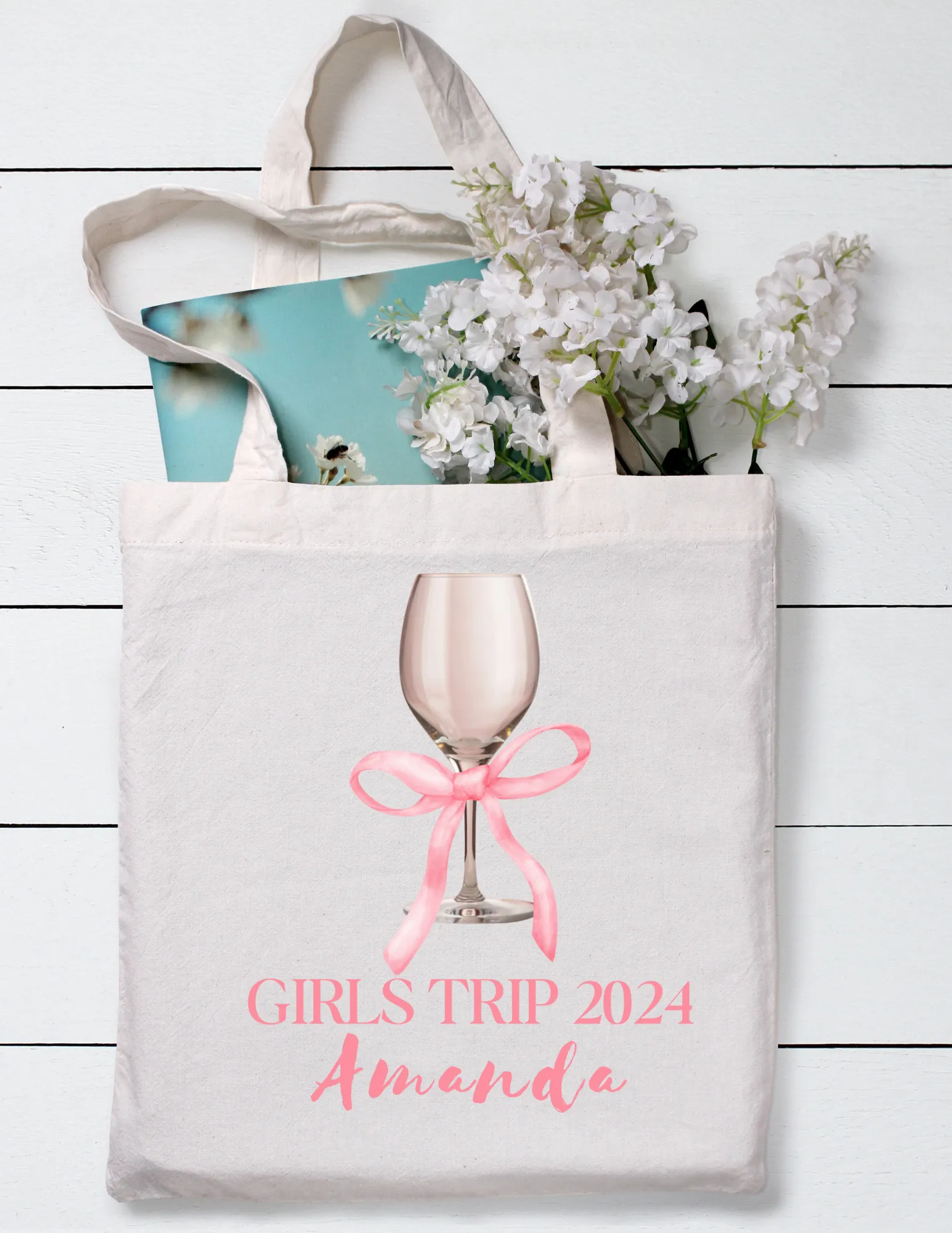 Soft Girl Aesthetic Girls Trip Tote Bag