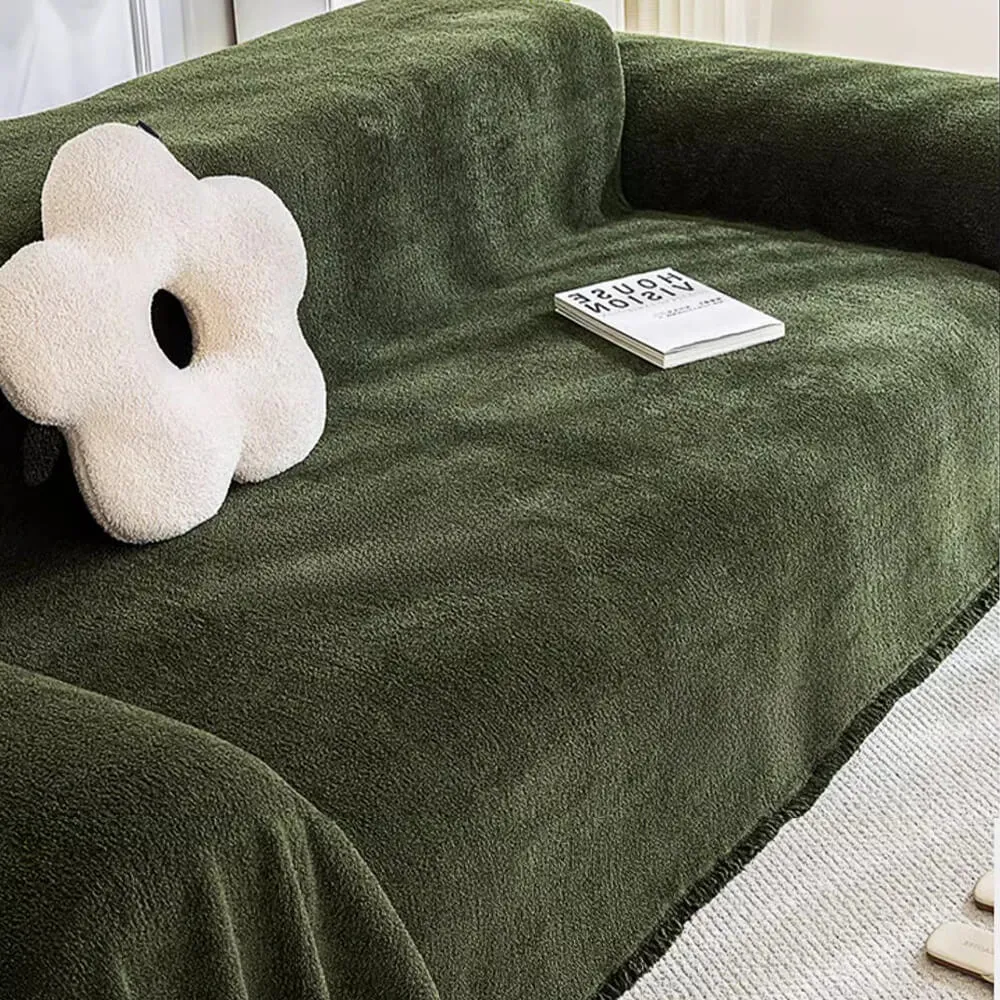 Soft Plush Water-resistant Multi-Purpose Furniture Protection Sofa Cover