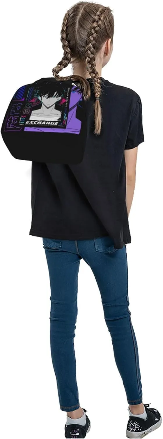 Solo Manga Leveling Shopping Bag, Fashionable Outdoor Handbag Hand In Hand