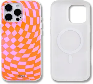 Sonix Case for iPhone 16 Pro Max | Compatible with MagSafe | 10ft Drop Tested | Checkmate Pink