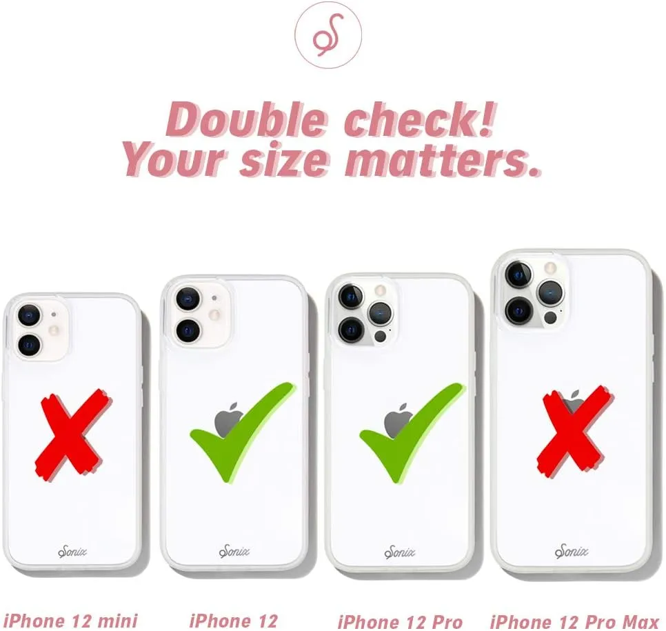 Sonix Tokyo Wave Case for iPhone 12 / 12Pro [10ft Drop Tested] Protective Clear Cover for Apple iPhone 12, iPhone 12 Pro