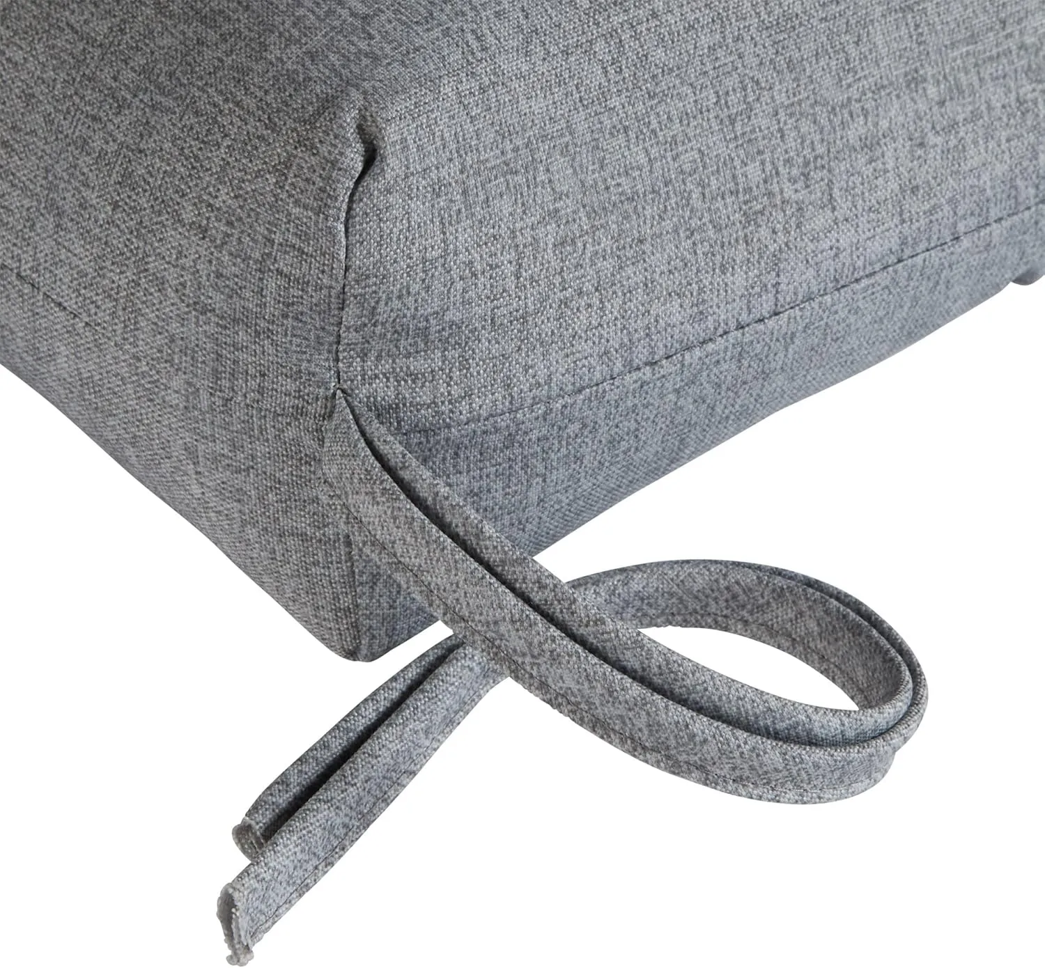 South Pine Porch Outdoor 72x22-inch Chaise Lounge Chair Cushion, Heather Gray