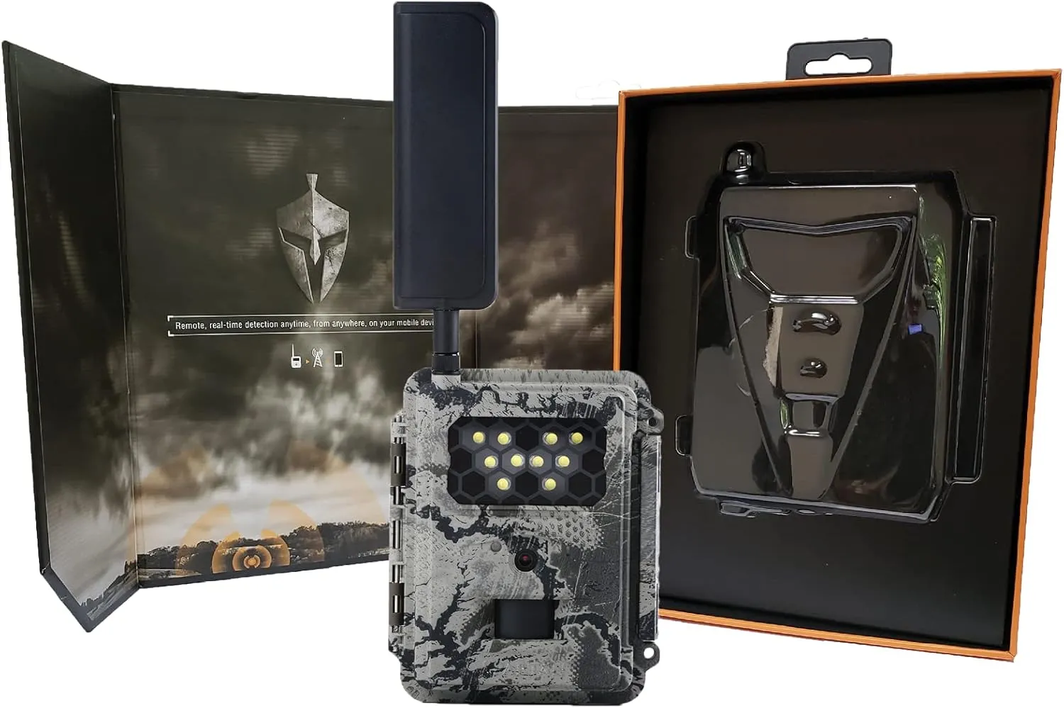 Spartan WhiteFlash 4G LTE Trail Camera,Verizon Certified,Hunting,Wildlife Monitoring,Ultra High-Res Day&Night Image&Video.Fast Detection,4-Month Battery Life.Fully Configurable via App,AreusCamo
