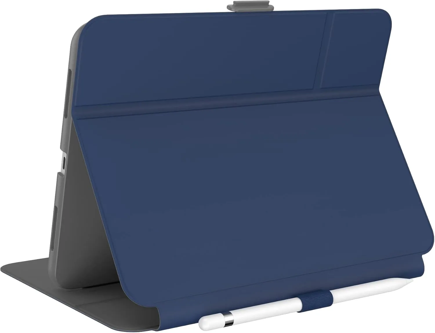 Speck Case for iPad Pro 10th Generation 10.9 Inch - Drop & Camera Protection, Slim Multi Range Stand, Apple Pencil Holder - Arcadia Navy/Moody Grey