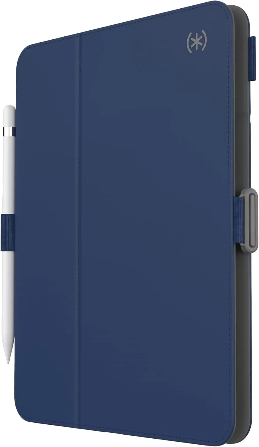 Speck Case for iPad Pro 10th Generation 10.9 Inch - Drop & Camera Protection, Slim Multi Range Stand, Apple Pencil Holder - Arcadia Navy/Moody Grey