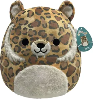 Squishmallows SQJW22-12TG-12 12" Sabre Toothed Tiger-Add Cherie to Your Squad, Ultrasoft Stuffed Animal Toy, Official Kellytoy Plush, Multi