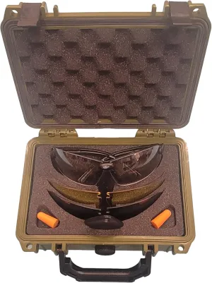 SSP Eyewear Chelan Kit With 3 NVR/FOG A-EYE Lenses, Microfiber Pouch, and X-HD Hard Case