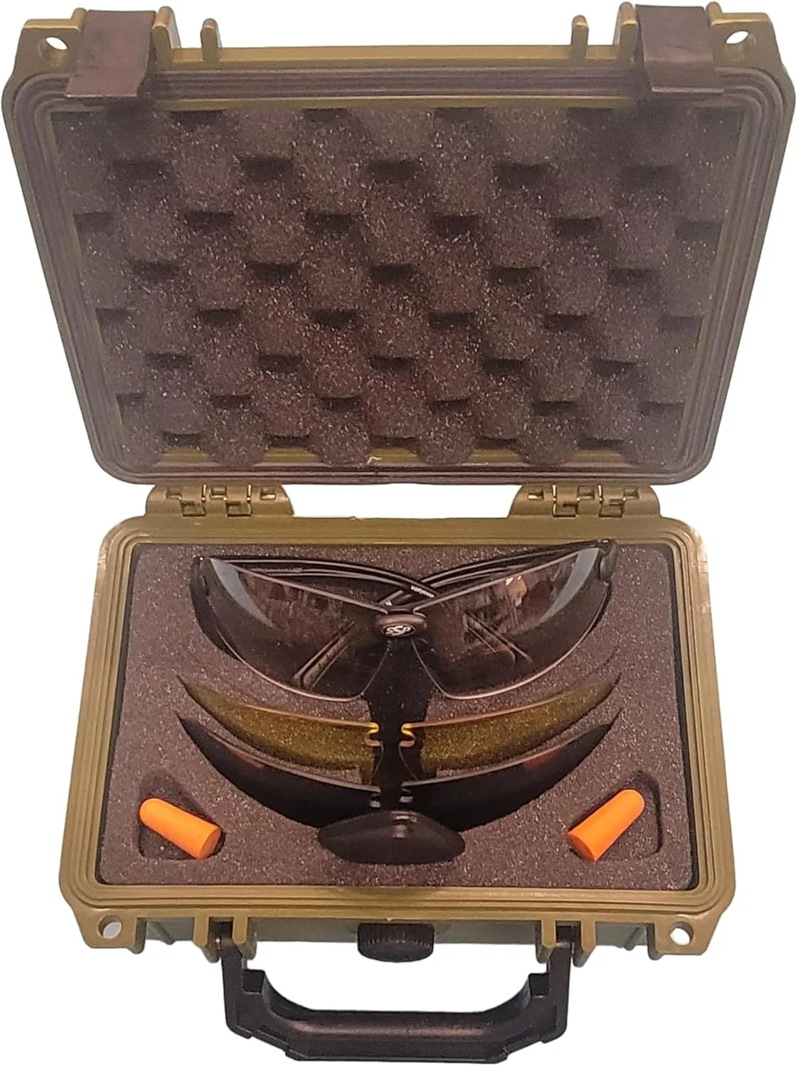 SSP Eyewear Chelan Kit With 3 NVR/FOG A-EYE Lenses, Microfiber Pouch, and X-HD Hard Case