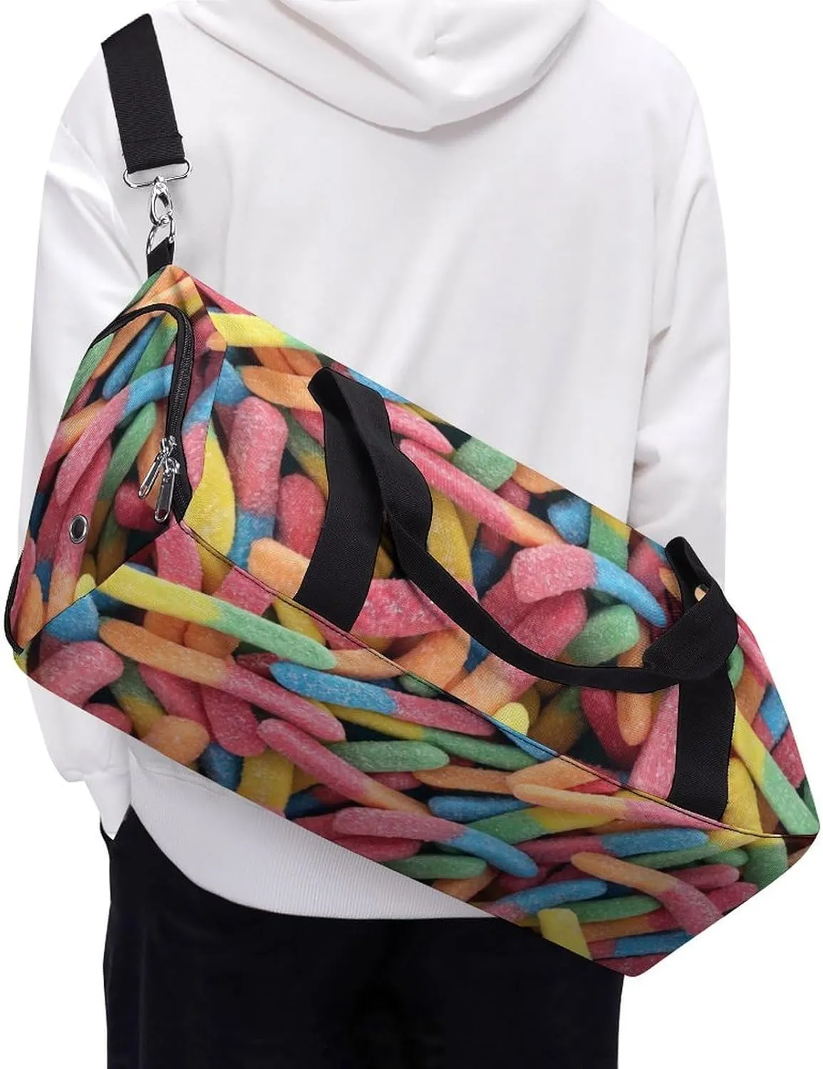 St Patrick Clover Green Fitness Bag with Large Capacity Backpack And Waterproof Bag