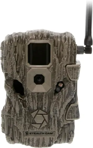 Stealth Cam Fusion Global 26MP Photo & 720P Video 0.8 Sec Trigger Speed Wireless Remote Hunting Cellular Trail Camera, 32GB SD Card Supported