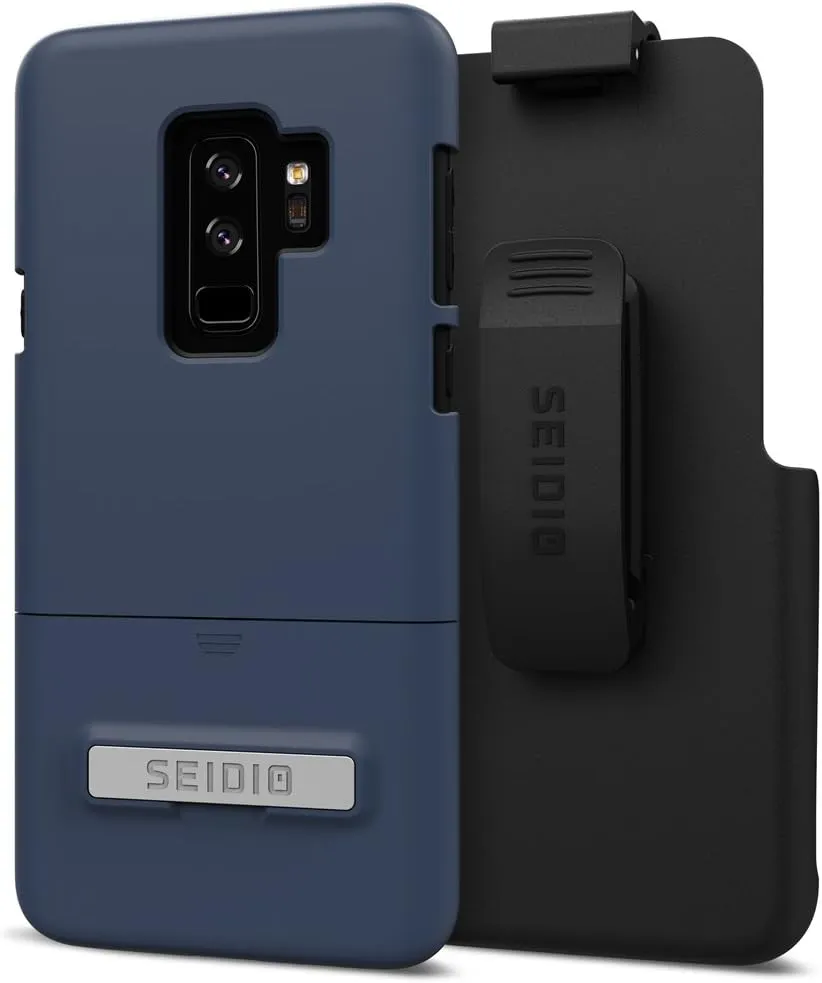 Surface Combo with Kickstand for Samsung Galaxy S9 Plus (Midnight Blue/Black)