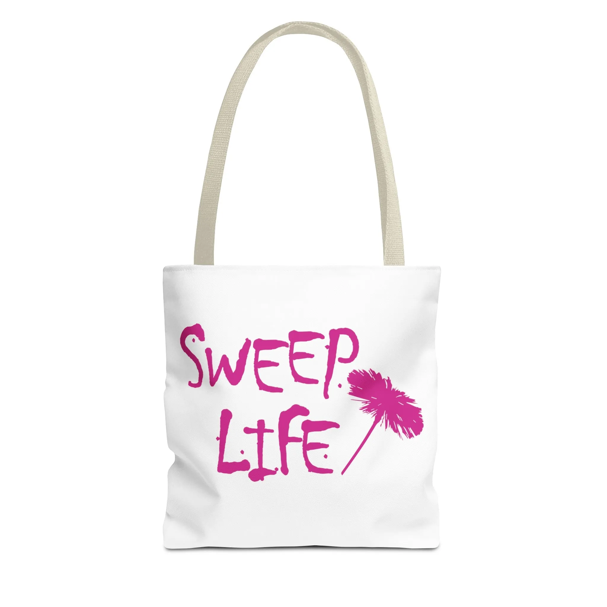 Sweep Life Tote Bag - Pink