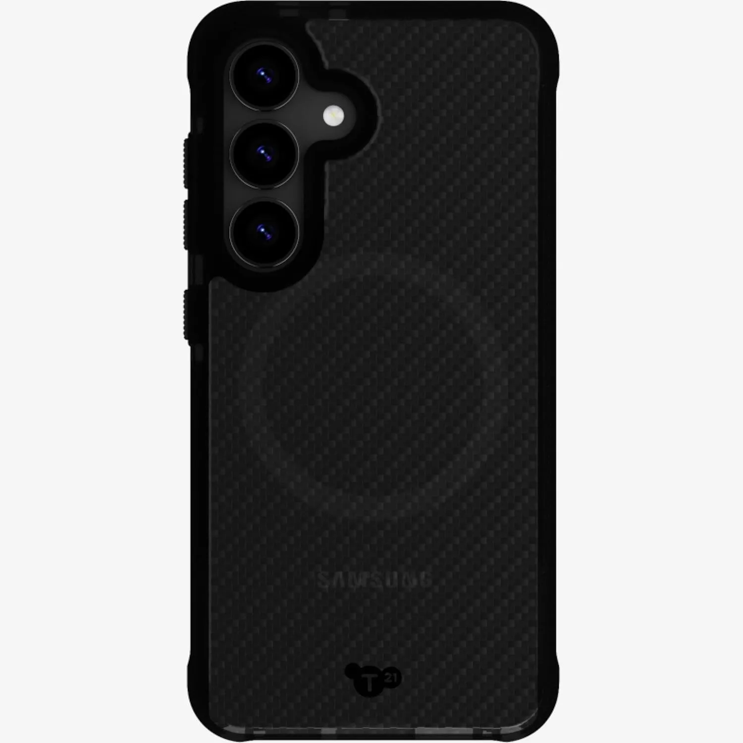 Tech21 EvoArmor case for Samsung Galaxy S25 - with Magnets- Military Grade Impact Protection- Black