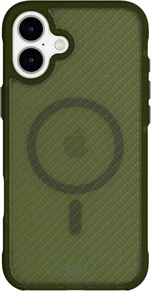 Tech21 EvoArmor for iPhone 16 Plus - Compatible with MagSafe - Impact Protection Case 21x Military Standard Tested in Green