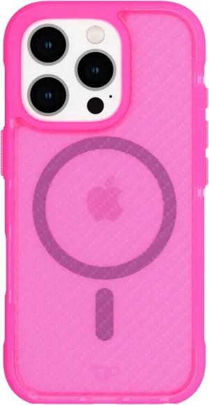 Tech21 EvoArmor for iPhone 16 Pro Compatible with MagSafe - Impact Protection Case 21x Military Standard Tested in Pink