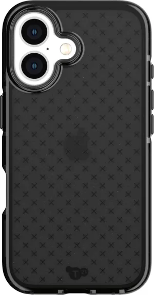 Tech21 EvoCheck for iPhone 16 - Impact Protection Case - in Smokey