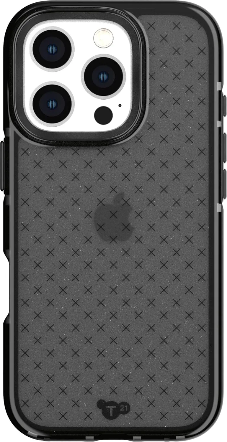 Tech21 EvoCheck for iPhone 16 Pro Impact Protection Case - in Smokey