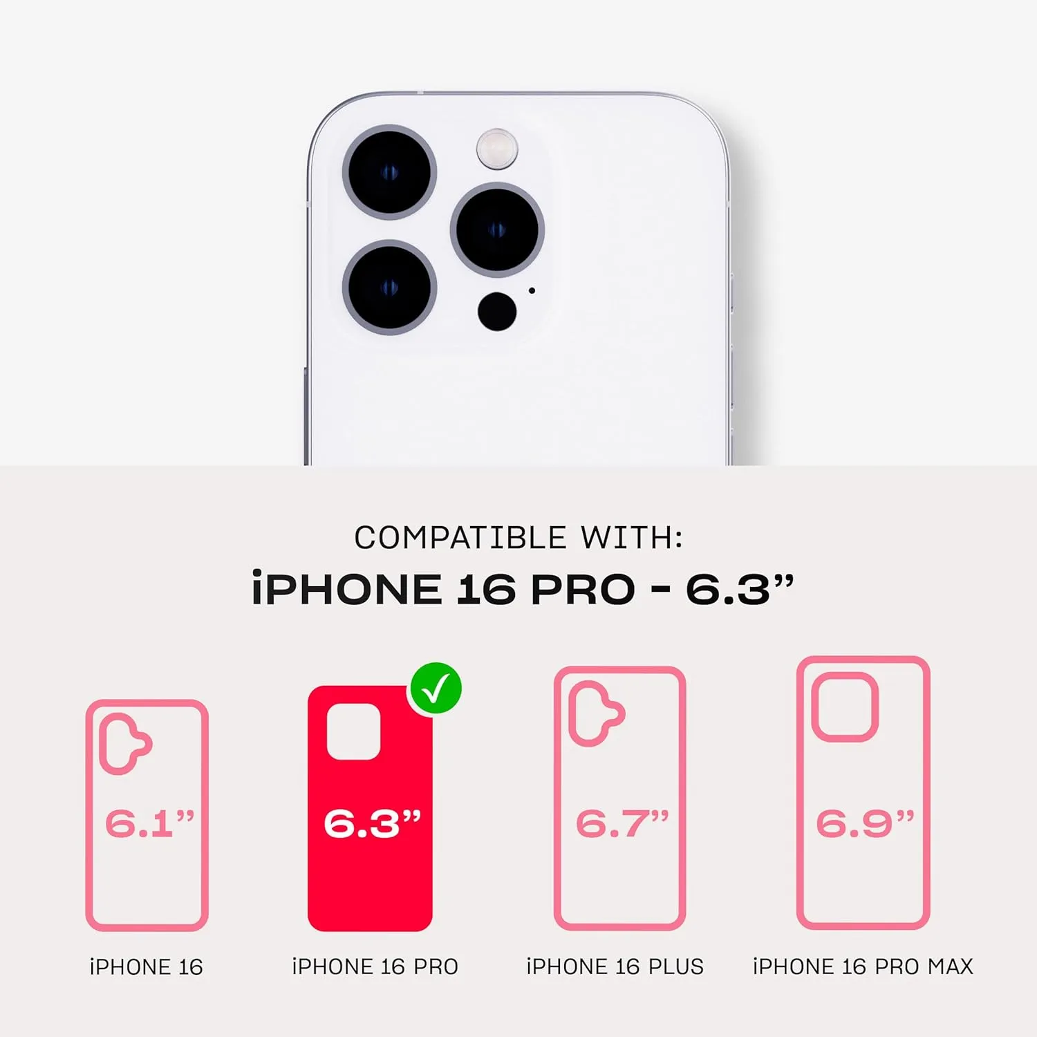 Tech21 EvoCheck for iPhone 16 Pro Impact Protection Case - in Smokey