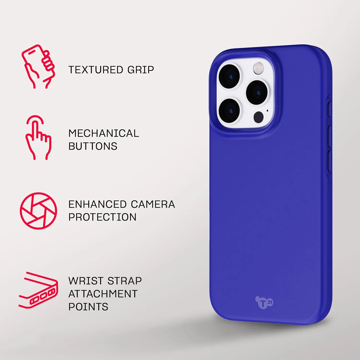 Tech21 EvoLite for iPhone 16 Pro Ultra Thin - Impact Protection Case - in Cobalt Blue