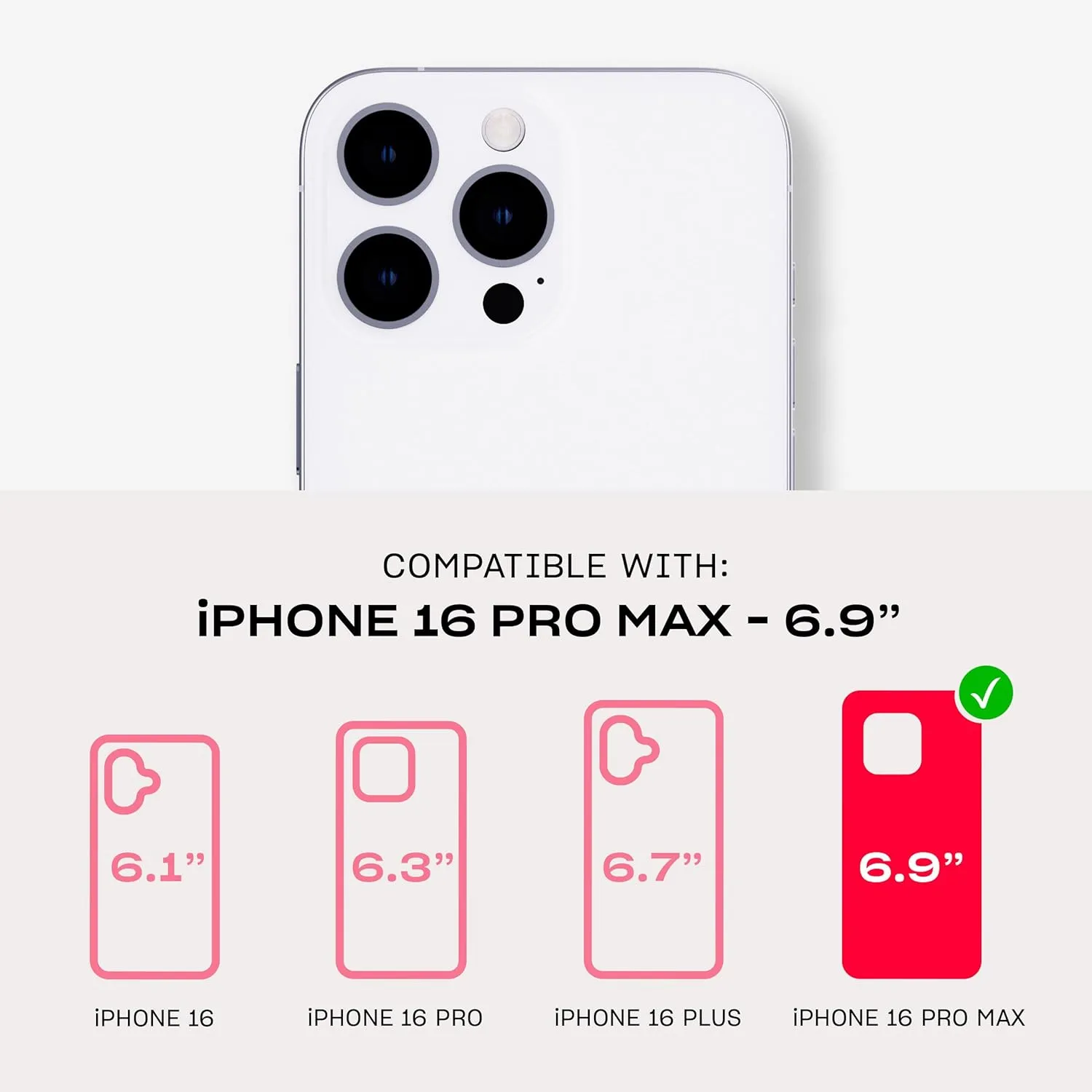 Tech21 EvoPro for iPhone 16 Pro Max Compatible with MagSafe - Impact Protection Case 21x Military Standard Tested - in Clear/Black