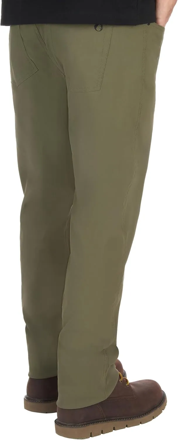 The American Outdoorsman Men's 5-Pocket Stretch Nylon Pants - Multiple Pockets for Storage - Travel Pants