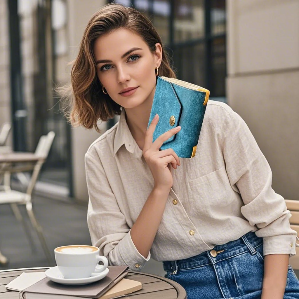 The Cash Wrap Wallet,With Magnetic Clasp Fast Cash Access Money Portable Holder For Cash Vintage Wallet Bag (Green)