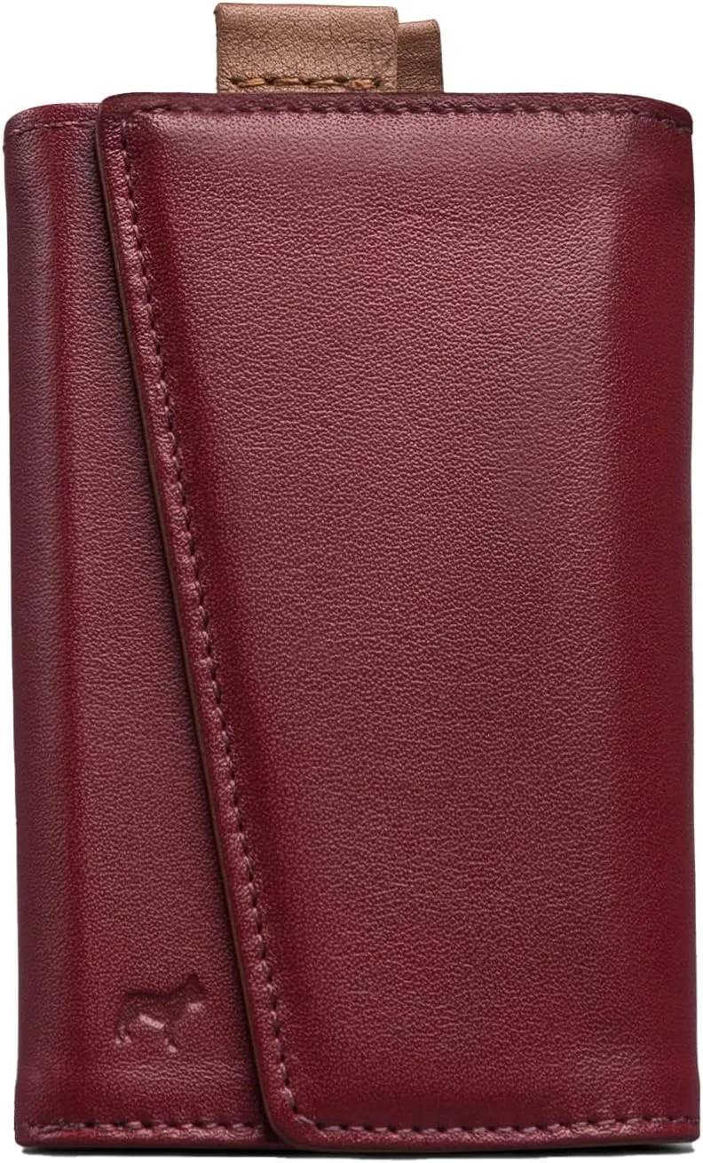 The Frenchie Co. Speed Wallet, Ultra Slim & Minimalist RFID Blocking Front Pocket Wallet, Quick Access Card Holder for Men & Women, Made of Full-Grain Italian Leather