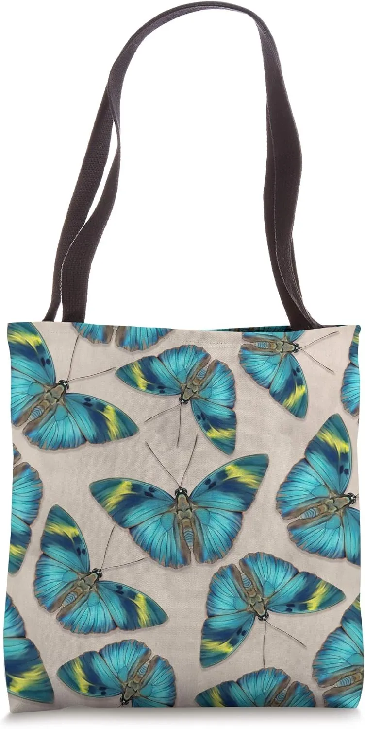 The Widespread Forester Butterfly pattern Tote Bag