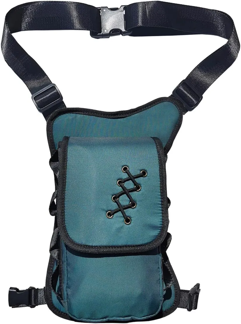 Thigh Pack, Larswon Leg Bag Thigh Pouch Bag Tactical Waist Bag Motorcycle Bag Waterproof