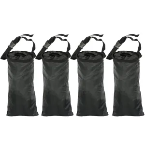 TIHOOD 4PCS Detachable Trash Bag Hanging Back Seat Car Garbage Bag for Outdoor Traveling Home Use Car Storage
