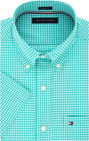 Tommy Hilfiger Men's Short Sleeve Button-down Shirt