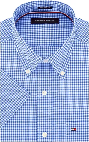 Tommy Hilfiger Men's Short Sleeve Button-down Shirt