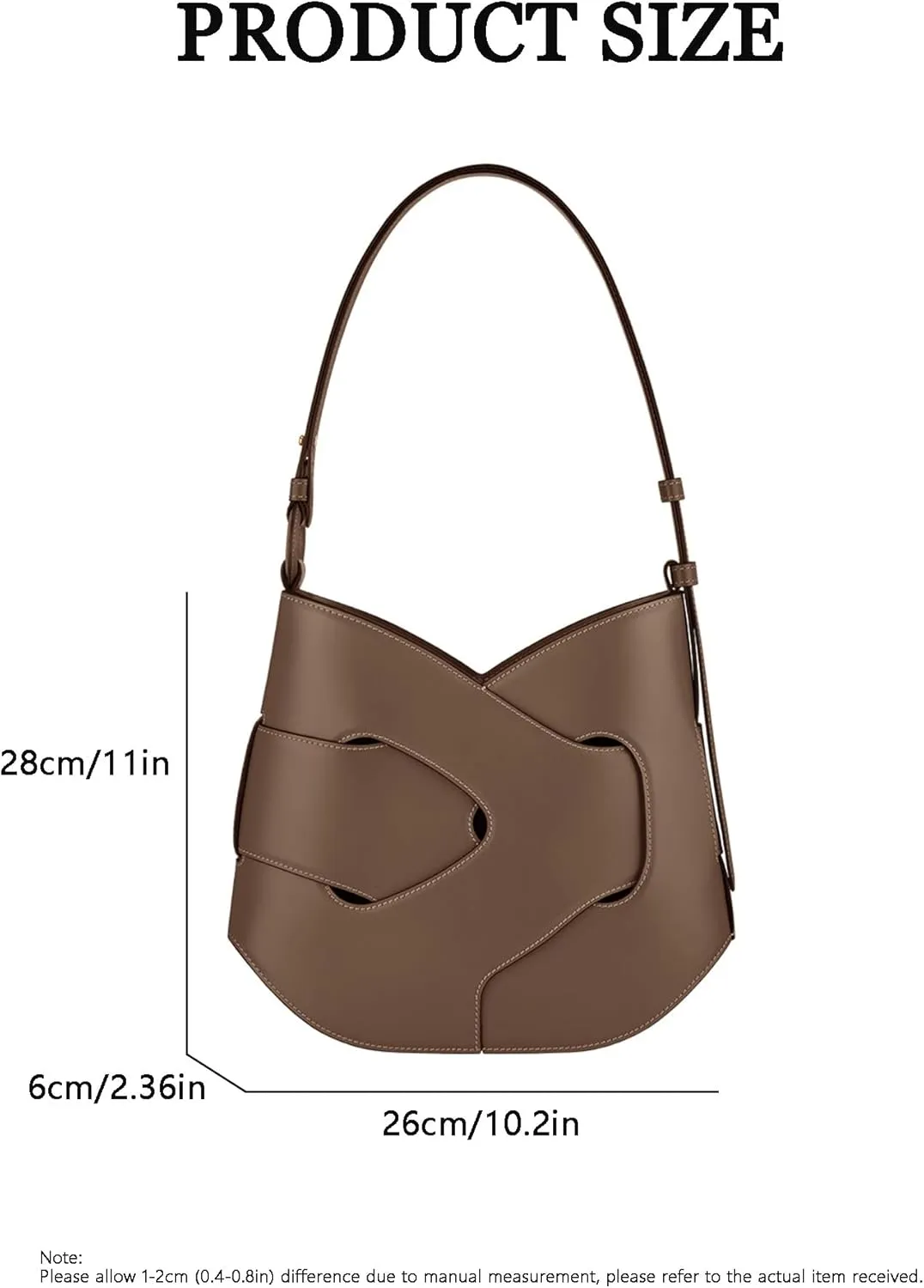 Tote Bag for Women, Fashion Shoulder Bag, Small Designer Handbag,Crossbody Bag,Braided Twist Bag.