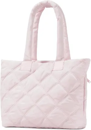 Tote Bag for Women, Puffer Bag with 15.6 Inch Compartment and Multi Pocket for Travel, Work, Gym