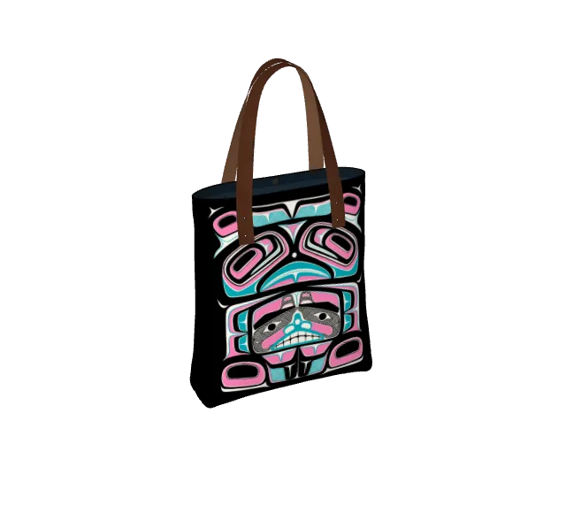 Tote Bag- Haida Box Fig.60  (pink)