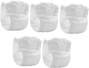 Totority Reusable Newborn Diapers Washable Cloth Diaper Pants Newborn Comfortable Fit