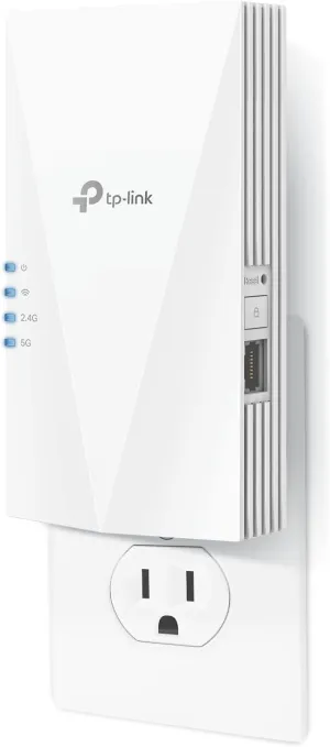 TP-Link AX1500 WiFi Extender Internet Booster(RE500X), WiFi 6 Range Extender Covers up to 1500 sq.ft and 25 Devices,Dual Band, AP Mode w/Gigabit Port, APP Setup, OneMesh Compatible
