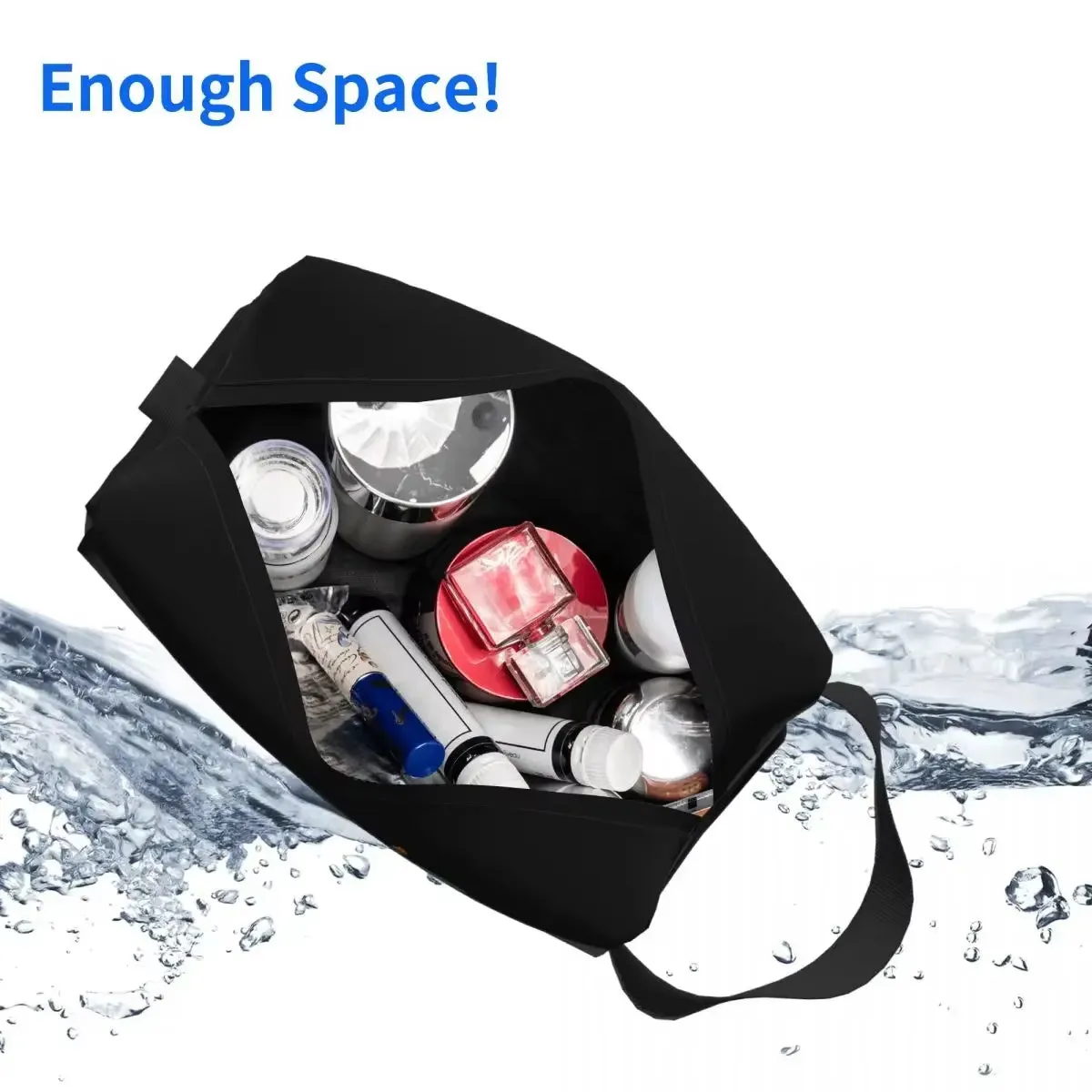Travel Tractor Toiletry Bag Portable Makeup Cosmetic Organizer for Women Beauty Storage Dopp Kit Box
