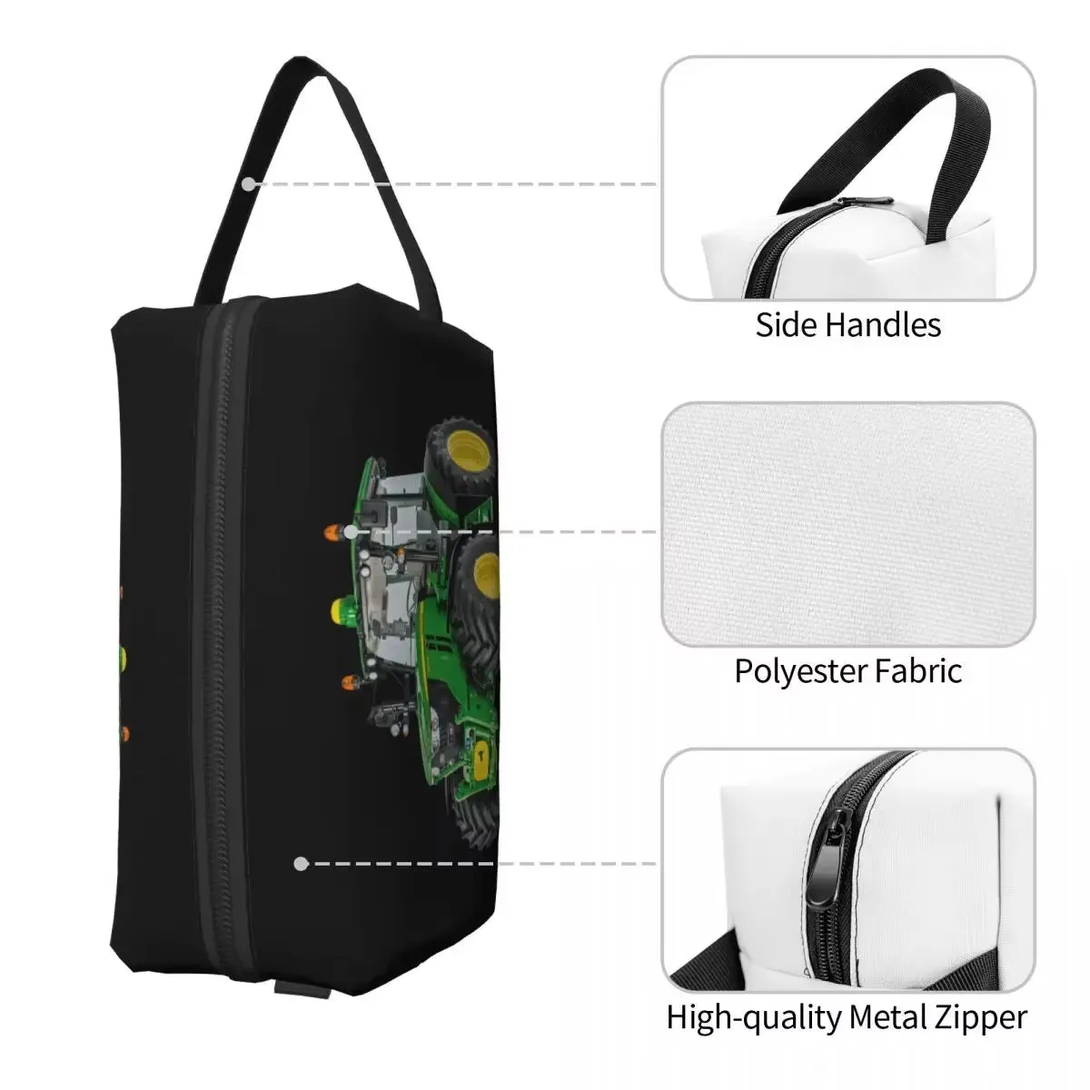 Travel Tractor Toiletry Bag Portable Makeup Cosmetic Organizer for Women Beauty Storage Dopp Kit Box